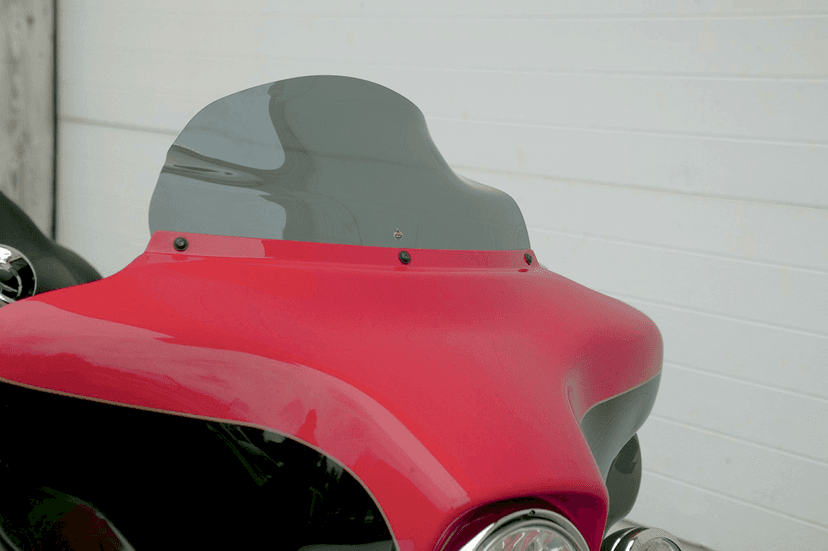 KLOCK WERKS 2310-0274 Flare® Windshield - 8-1/2" - Smoke - '96-'13 FLT — image 3 of 3
