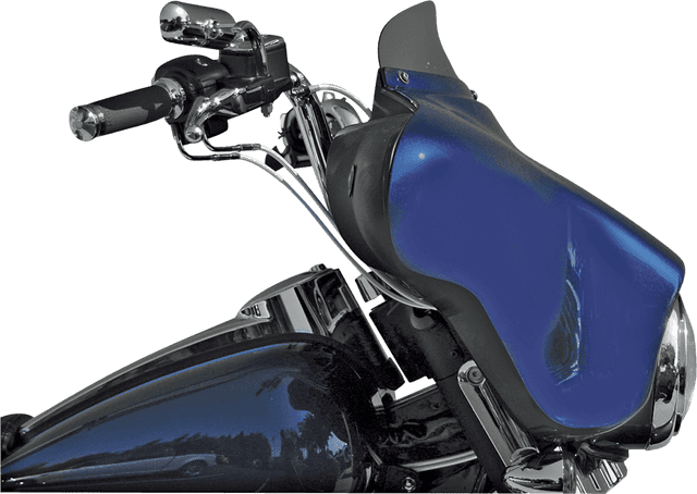 WIND VEST 2310-0281 Windshield - 4" - Smoke - FLHT/X — image 2 of 2