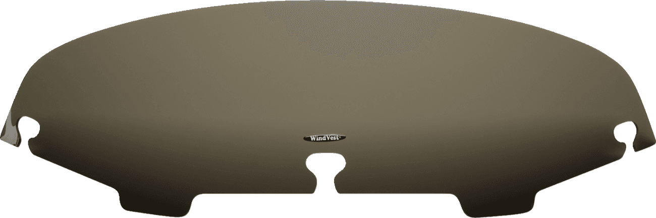 WIND VEST 2310-0282 Windshield - 4" - Dark Smoke - FLHT/X