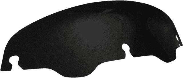 WIND VEST 2310-0283 Windshield - 4" - Black - FLHT/X — image 1 of 2