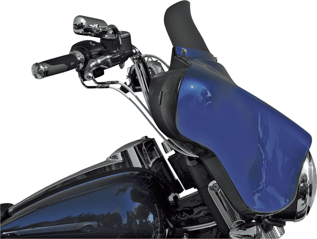 WIND VEST 2310-0286 Windshield - 6" - Dark Smoke - FLHT/X — image 2 of 2