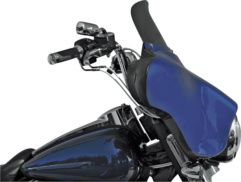 WIND VEST 2310-0289 Windshield - 8" - Dark Smoke - FLHT/X — image 2 of 2