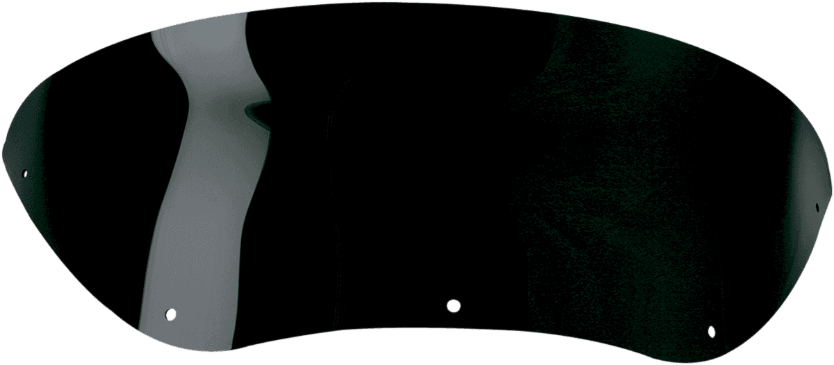 WIND VEST 2310-0295 Windshield - 8" - Black - FLTR