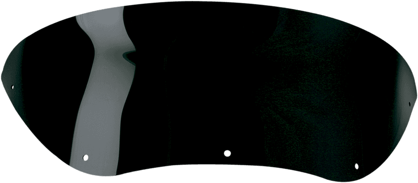 WIND VEST 2310-0295 Windshield - 8" - Black - FLTR — image 1 of 2
