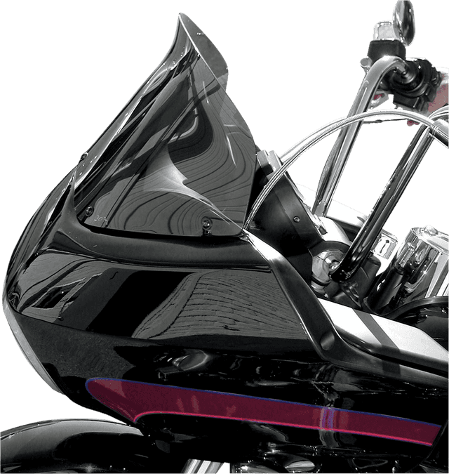 WIND VEST 2310-0298 Windshield - 10" - Dark Smoke - FLTR