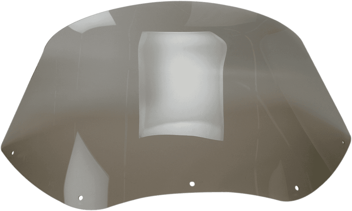 WIND VEST 2310-0302 Windshield - 14" - Smoke - FLTR