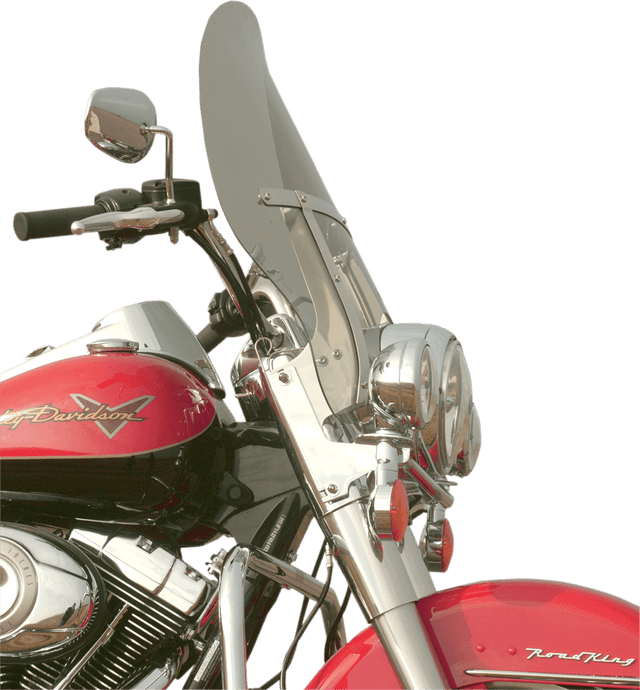 KLOCK WERKS 2310-0341 Billboard Flare® Windshield - 19-3/8" - Tint - '94-'25 FLH/FLD — image 1 of 2
