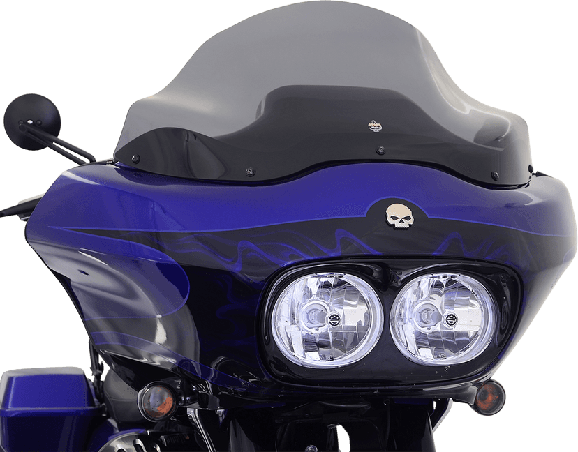 KLOCK WERKS 2310-0358 Sport Flare® Windshield - 12" - Dark Smoke - '96-'13 FLTR — image 3 of 4