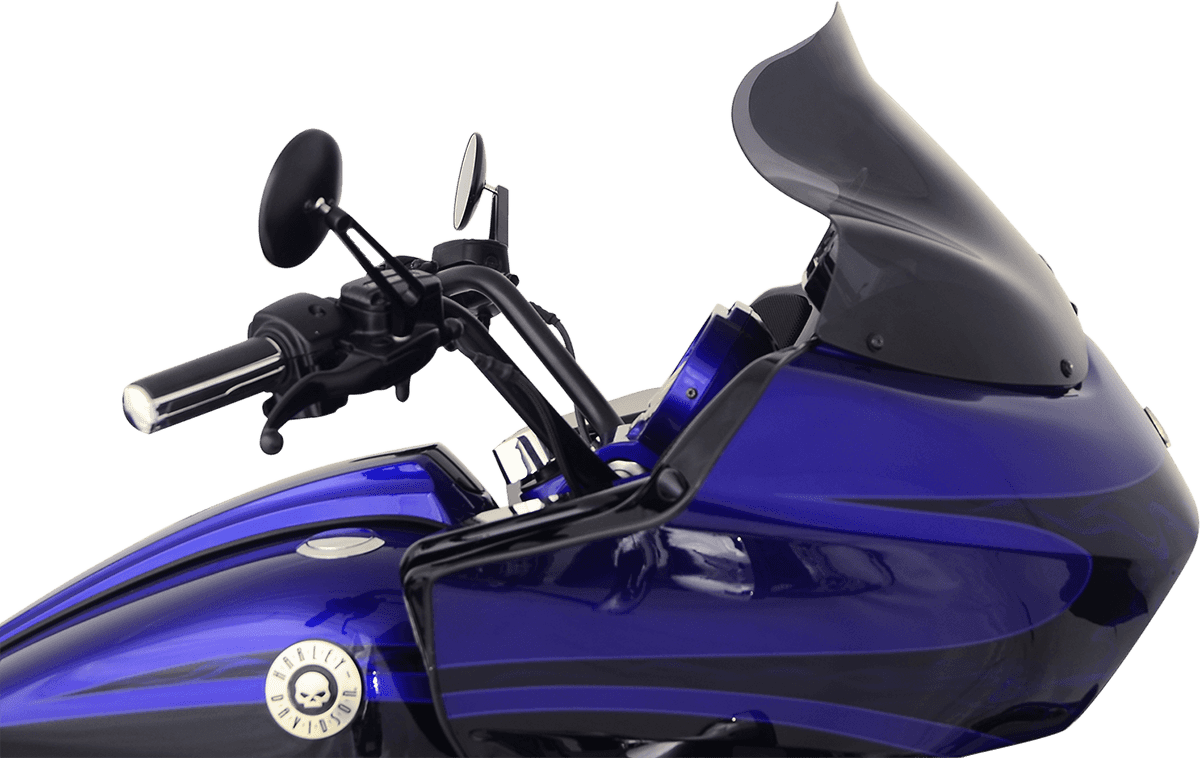 KLOCK WERKS 2310-0358 Sport Flare® Windshield - 12" - Dark Smoke - '96-'13 FLTR