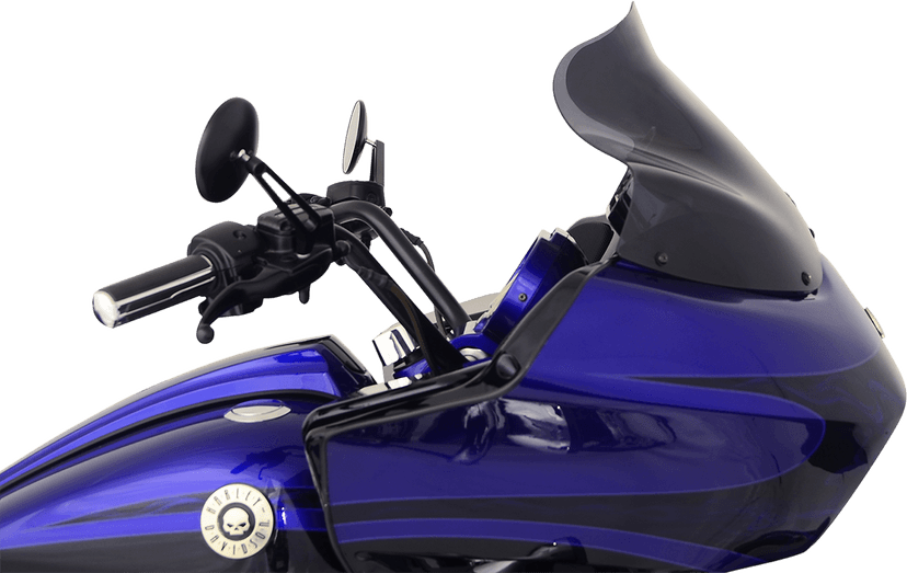 KLOCK WERKS 2310-0358 Sport Flare® Windshield - 12" - Dark Smoke - '96-'13 FLTR — image 1 of 4