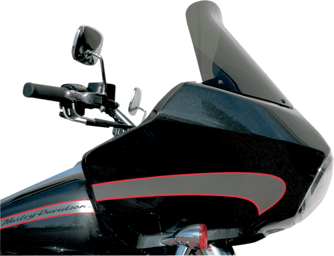 WIND VEST 2310-0377 Windshield - 14" - Dark Smoke - FLTR