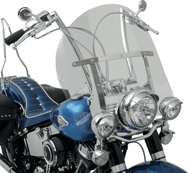 KLOCK WERKS 2310-0389 Billboard Flare® Windshield - 17" - Clear - '86-'17 FLST — image 1 of 3