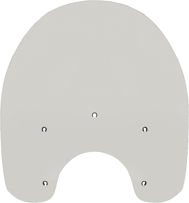 MEMPHIS SHADES 2310-0448 Replacement Shield - 17" - Solar - FLS