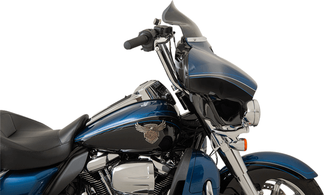KLOCK WERKS 2310-0477 Flare® Windshield - 8-1/2" - Dark - Smoke - '14-'25 FLH — image 1 of 4
