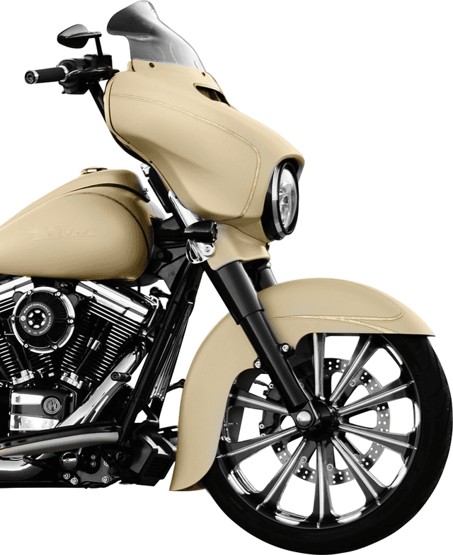KLOCK WERKS 2310-0477 Flare® Windshield - 8-1/2" - Dark - Smoke - '14-'25 FLH — image 4 of 4