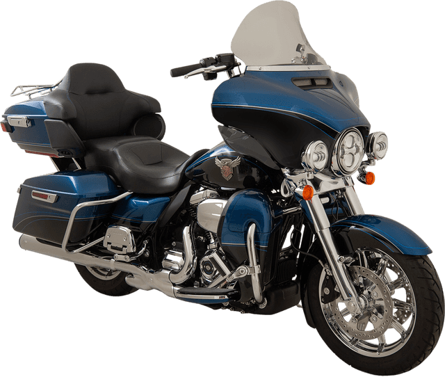 KLOCK WERKS 2310-0478 Flare® Windshield - 11-1/2" - Tint - '14-'25 FLH — image 4 of 5