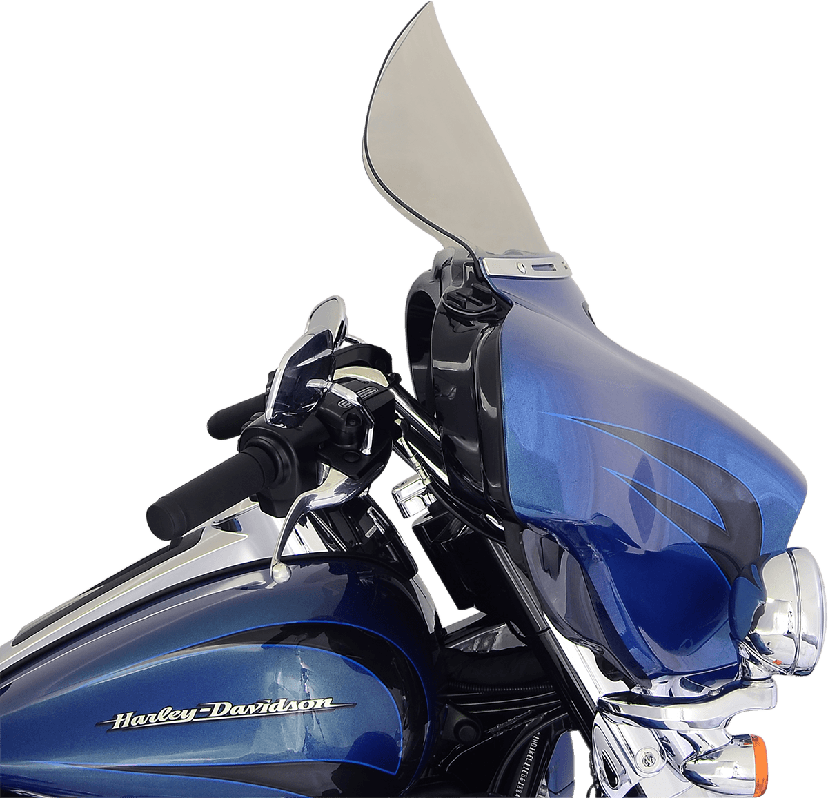 KLOCK WERKS 2310-0478 Flare® Windshield - 11-1/2" - Tint - '14-'25 FLH