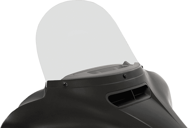 MEMPHIS SHADES 2310-0541 Windshield - 12" - Clear - FLHT/X