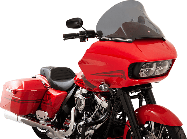 KLOCK WERKS 2310-0566 Pro-Touring Flare® Windshield - 15" - Dark Smoke - '15-'25 FLTR — image 3 of 4