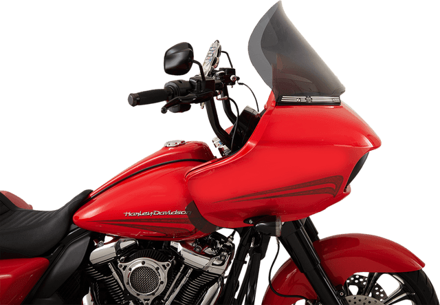 KLOCK WERKS 2310-0566 Pro-Touring Flare® Windshield - 15" - Dark Smoke - '15-'25 FLTR — image 1 of 4