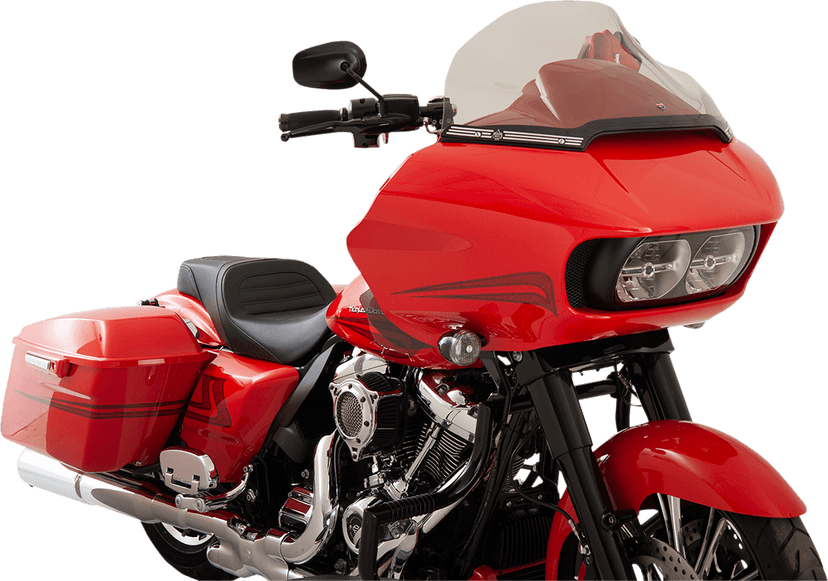 KLOCK WERKS 2310-0569 Sport Flare® Windshield - 14" - Tint - '15-'25 FLTR — image 3 of 4