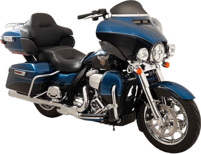 KLOCK WERKS 2310-0571 Flare® Windshield - 5" - Black - '14-'25 FLH — image 3 of 4