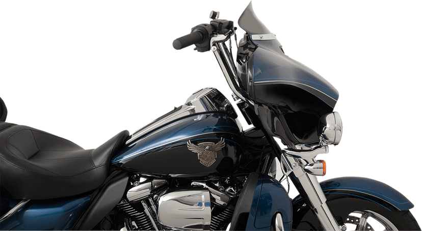 KLOCK WERKS 2310-0571 Flare® Windshield - 5" - Black - '14-'25 FLH — image 4 of 4