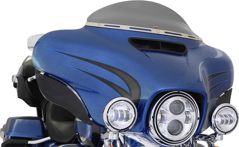 KLOCK WERKS 2310-0572 Flare® Windshield - 5" - Dark Smoke - '14-'25 FLH — image 3 of 3