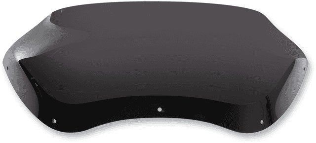 MEMPHIS SHADES 2310-0595 Spoiler Windshield - 5-1/2" - Dark Smoke - '98-'13 FLTR
