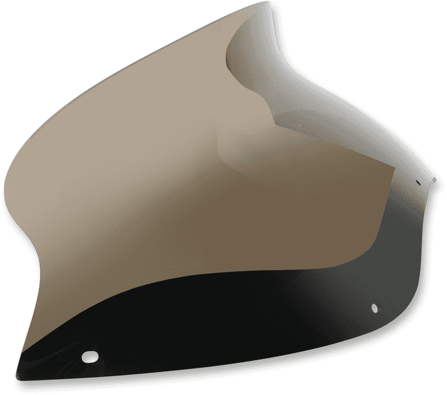 MEMPHIS SHADES 2310-0600 Spoiler Windshield - 6-1/2" - Smoke - '98-'13 FLTR — image 2 of 2