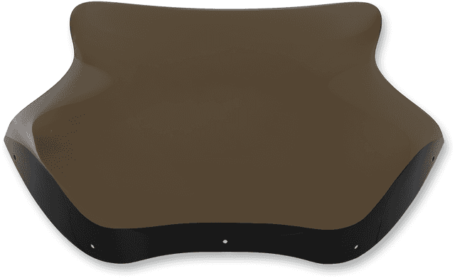 MEMPHIS SHADES 2310-0606 Spoiler Windshield - 8-1/2" - Smoke - '98-'13 FLTR — image 1 of 2