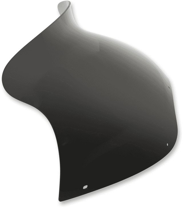 MEMPHIS SHADES 2310-0608 Spoiler Windshield - 8-1/2" - Dark Smoke - '98-'13 FLTR — image 2 of 2