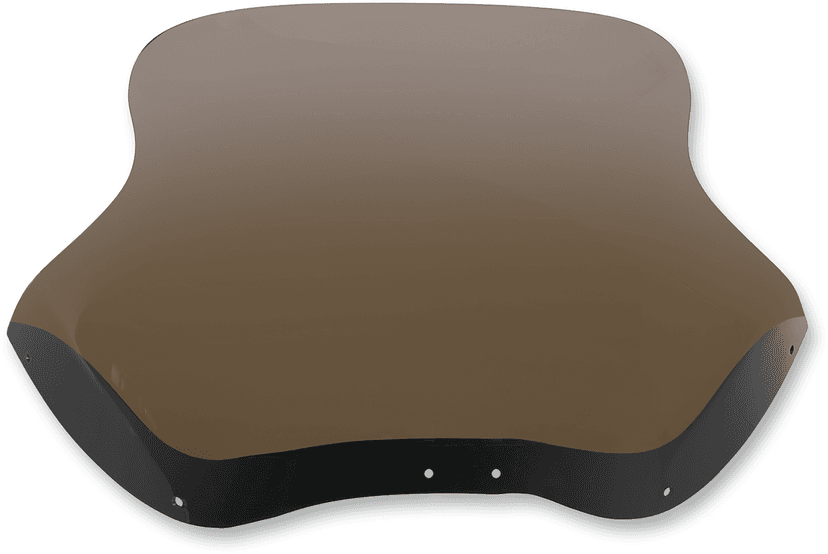MEMPHIS SHADES 2310-0609 Spoiler Windshield - 10" - Smoke - '98-'13 FLTR — image 1 of 2