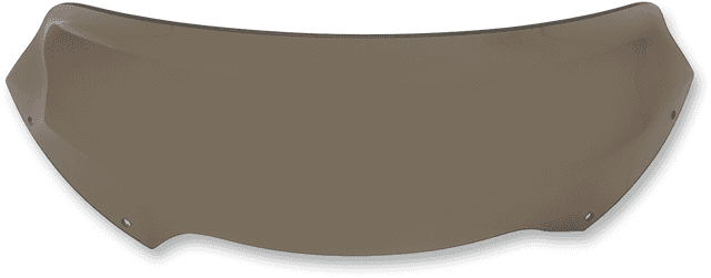 MEMPHIS SHADES 2310-0613 Spoiler Windshield - 5-1/2" - Smoke - FLTR — image 1 of 2