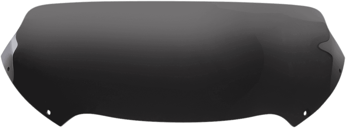 MEMPHIS SHADES 2310-0614 Spoiler Windshield - 5-1/2" - Dark Smoke - FLTR