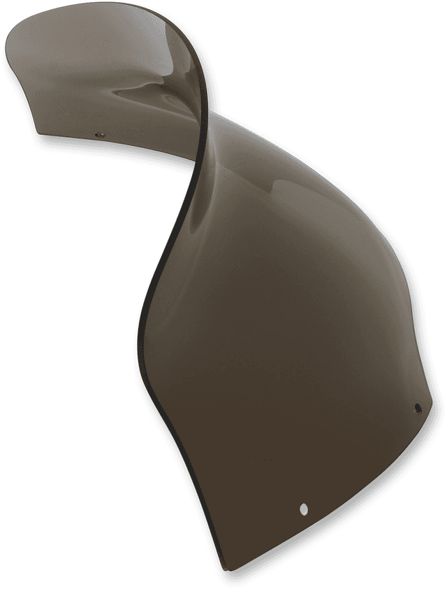 MEMPHIS SHADES 2310-0619 Spoiler Windshield - 6-1/2" - Smoke - FLTR — image 2 of 2