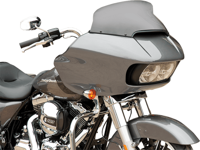 MEMPHIS SHADES 2310-0620 Spoiler Windshield - 6-1/2" - Dark Smoke - FLTR