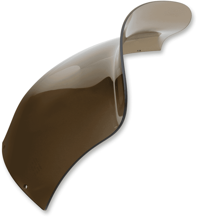 MEMPHIS SHADES 2310-0625 Spoiler Windshield - 8-1/2" - Smoke - FLTR — image 2 of 2