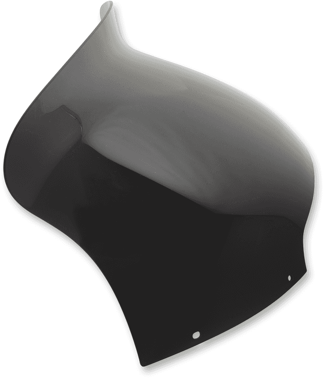 MEMPHIS SHADES 2310-0630 Spoiler Windshield - 10" - Dark Smoke - FLTR — image 2 of 2