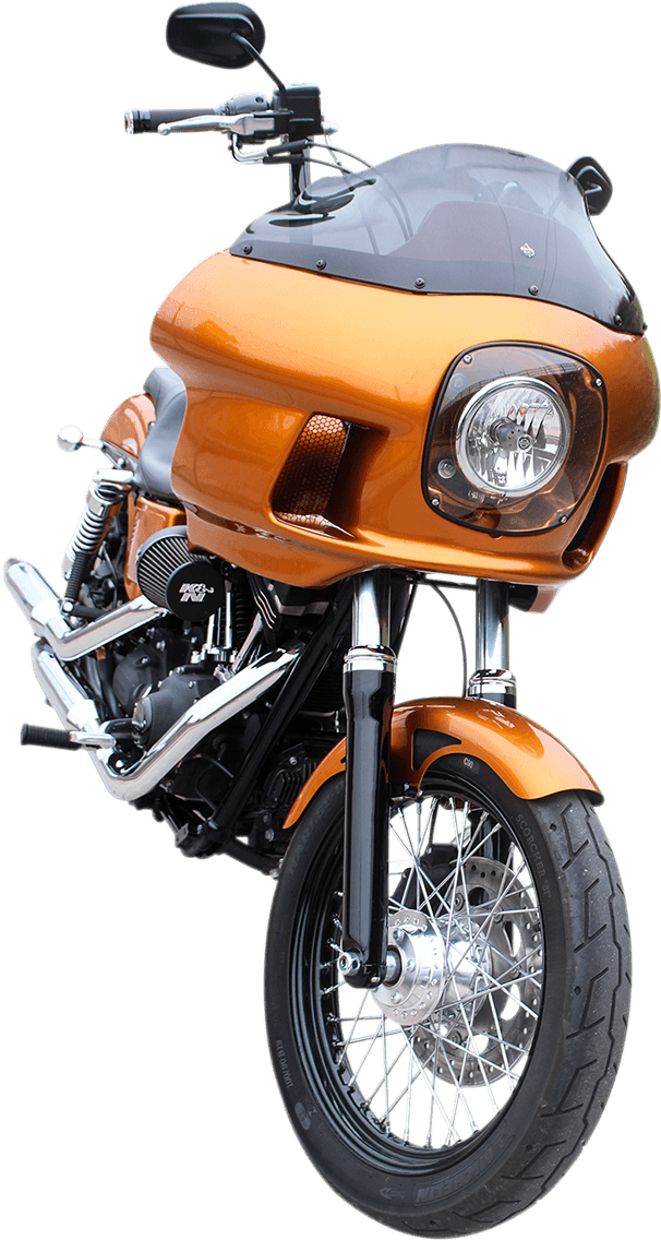 KLOCK WERKS 2310-0635 Flare® Windshield - 9" - Dark Smoke - '85-'92 FXRP — image 2 of 2