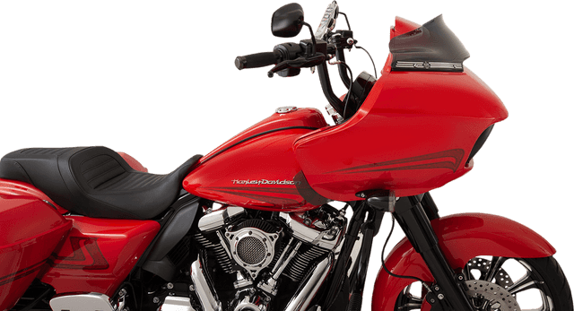 KLOCK WERKS 2310-0670 Sport Flare® Windshield - 6" - Dark Smoke - '15-'25 FLTR — image 1 of 5