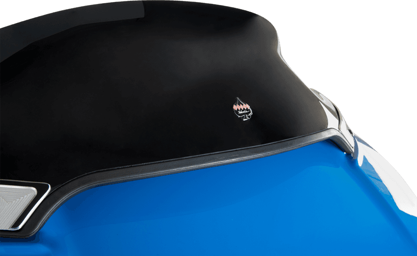 KLOCK WERKS 2310-0671 Sport Flare® Windshield - 6" - Black - '15-'25 FLTR — image 5 of 6