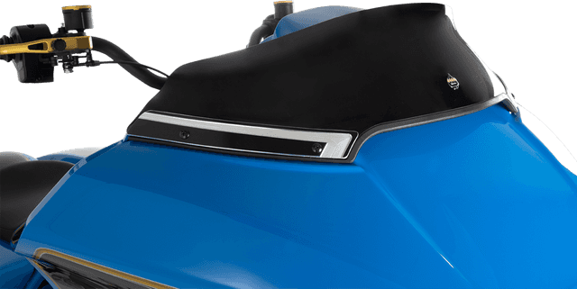KLOCK WERKS 2310-0671 Sport Flare® Windshield - 6" - Black - '15-'25 FLTR — image 6 of 6