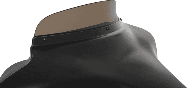 MEMPHIS SHADES 2310-0677 Spoiler Shield - 3" - Smoke - '96-'13 FLH