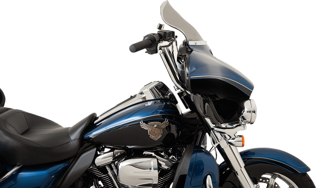 KLOCK WERKS 2310-0683 Flare® Windshield - 10-1/2" - Tinted - '14-'25 FLH