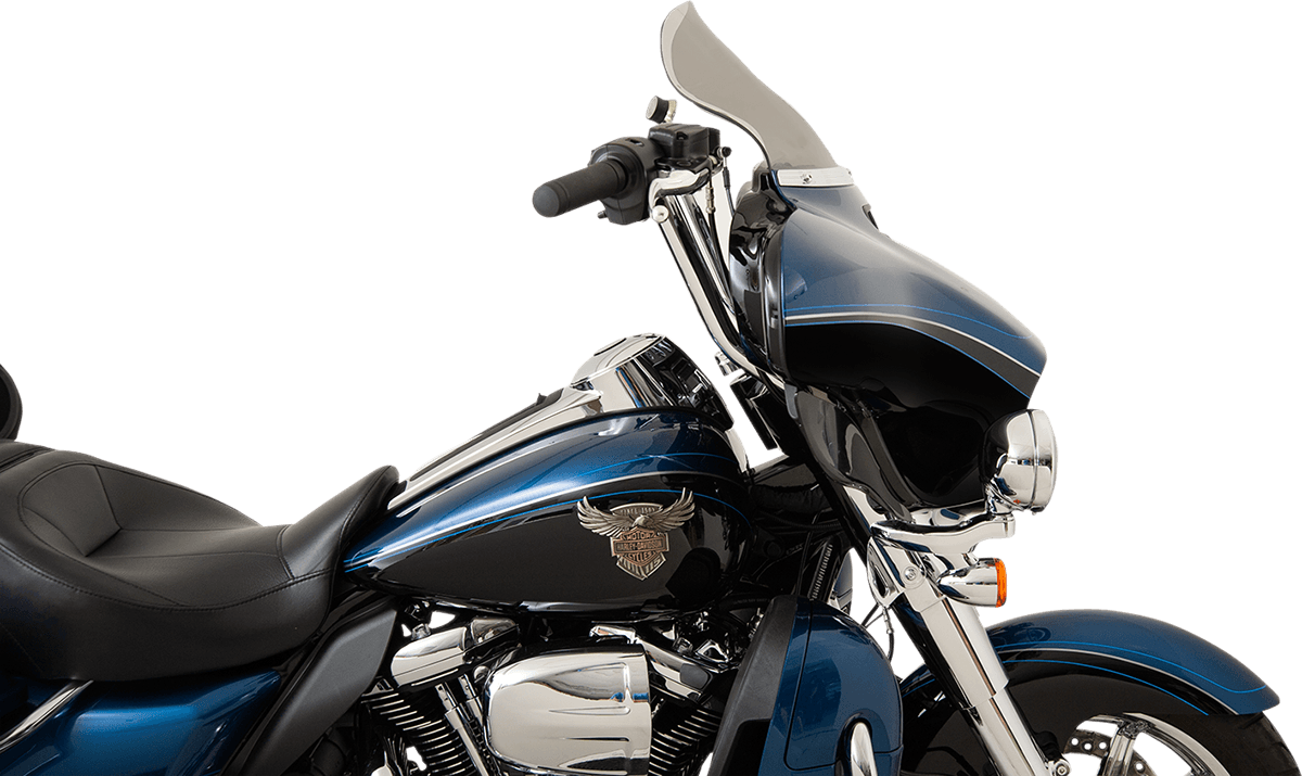 KLOCK WERKS 2310-0683 Flare® Windshield - 10-1/2" - Tinted - '14-'25 FLH