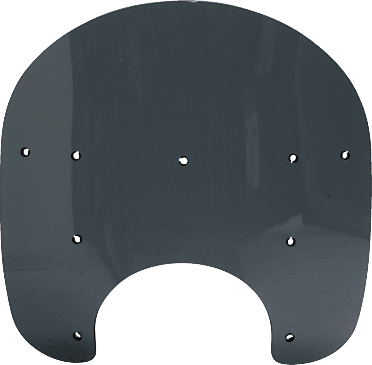MEMPHIS SHADES 2310-0692 Road King Replacement Plastic - 15" - Dark Black Smoke