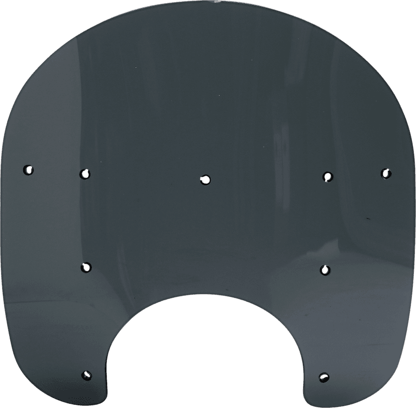 MEMPHIS SHADES 2310-0692 Road King Replacement Plastic - 15" - Dark Black Smoke — image 1 of 8
