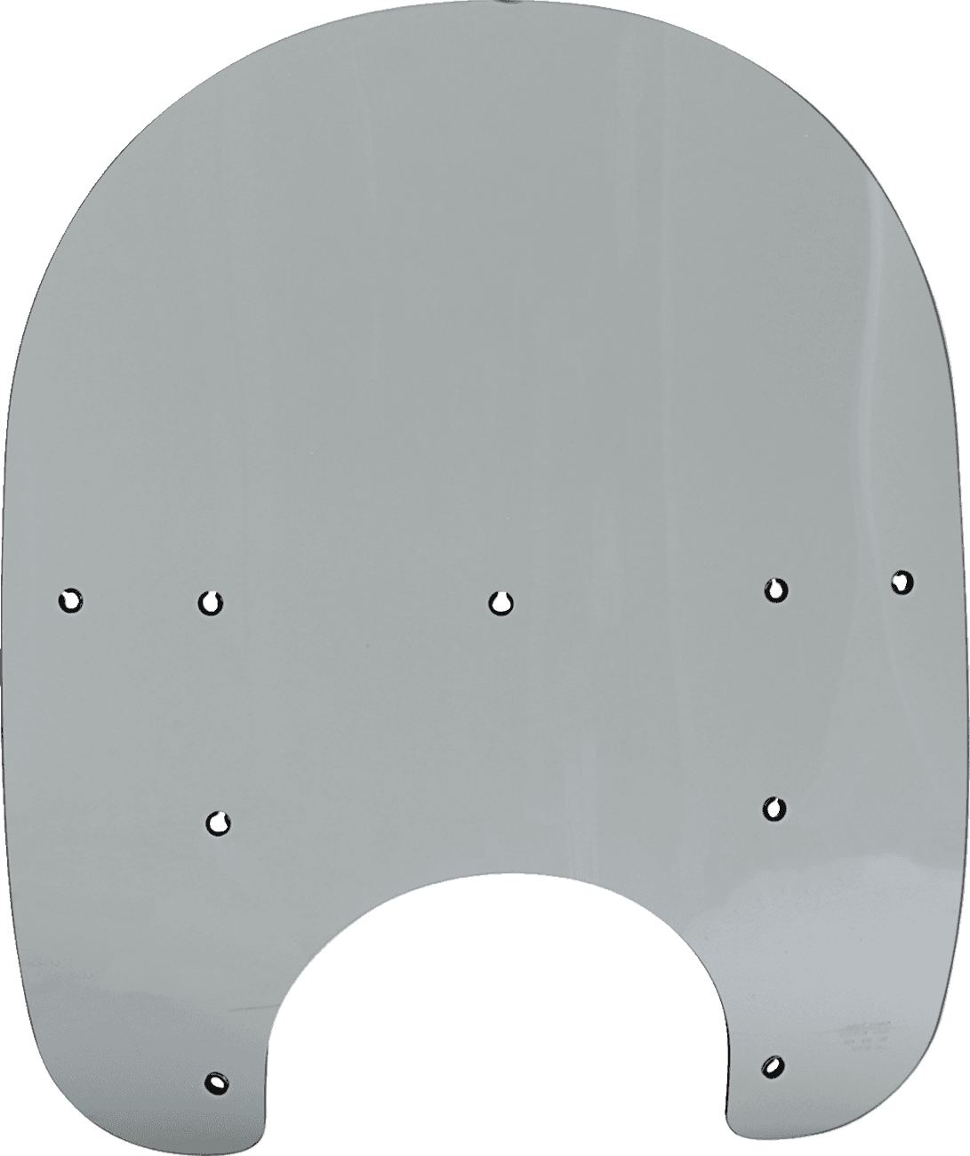 MEMPHIS SHADES 2310-0694 Road King Replacement Plastic - 19" - Black Smoke