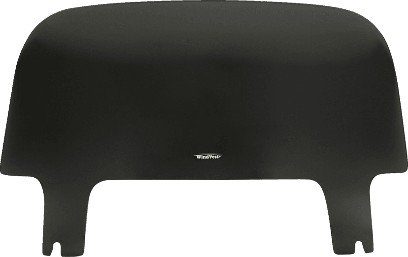 WIND VEST 2310-0698 Windshield - 6" - Dark Smoke - FLSB — image 1 of 2